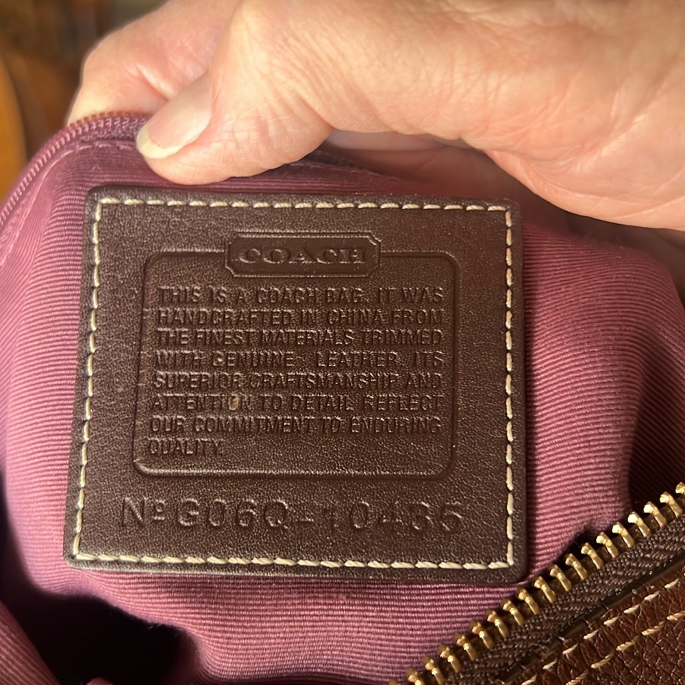 Coach Multicolor Patchwork Shoulder Bag - Picture 8 of 9